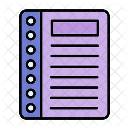 Notebook  Icon