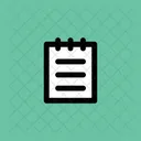 Notebook Steno Pad Icon