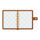 Office Workspace Notebook Paper Icon