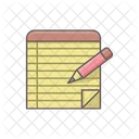 Notebook Note Paper Icon