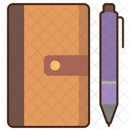 Notebook-and-pen  Icon