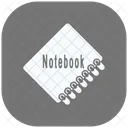 Notebook Arquivos Extensao Ícone