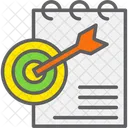 Notebook Goal  Icon