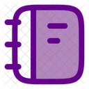 Notebook Agenda Bookmark Icon