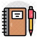 Notebook Jotter Diary Icon