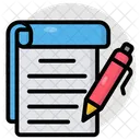 Notebook Jotter Diary Icon