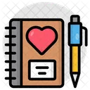 Notebook Jotter Diary Icon