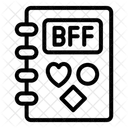 Notebook Journal Bff Icon