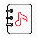 Notebook Music Music Book Icon