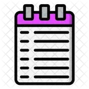 Notebook Spring Notebook Book Icon