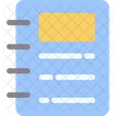Notebook Stationery Writing Icon