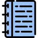 Notebook Stationery Writing Icon