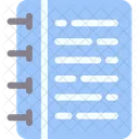 Notebook Stationery Writing Icon