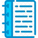 Notebook Stationery Writing Icon
