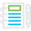 Notebook Writing Journal Icon