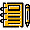 Notebook Writing Journal Icon