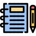 Notebook Writing Journal Icon