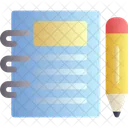 Notebook Writing Journal Icon