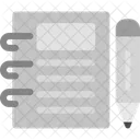 Notebook Writing Journal Icon