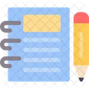 Notebook Writing Journal Icon