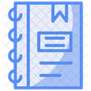 Notebook Writing Notes Icon