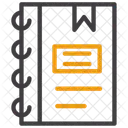 Notebook Writing Notes Icon