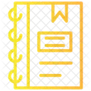 Notebook Writing Notes Icon