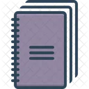 Notebooks Books Notepaper Icon