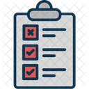 Notepad Project Task Status Report Icon