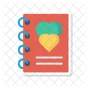 Notepad Notebook Romance Icon
