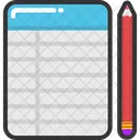 Notepad Scratch Pad Icon