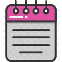 Notepad Writing Jotter Icon