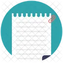 Notepad Scratch Pad Icon