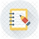 Notepad Pencil Writing Icon