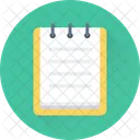 Notepad Steno Pad Icon