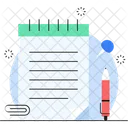 Notepad Note Notes Icon