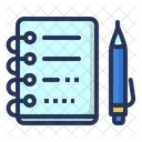 Notepad Pen Writing Icon