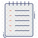 Notepad Notebook Writing Tool Icon