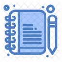 Notepad Diary Book Icon