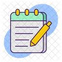Note Pad Document Notebook Icon