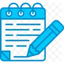 Notepad Address Book Contact List Icon