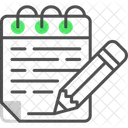 Notepad Address Book Contact List Icon