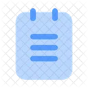 Notepad Note Writing Tool Icon