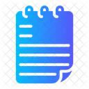 Notepad Memo Pad Files Icon