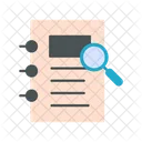 Notepad search  Icon