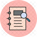 Notepad search  Icon