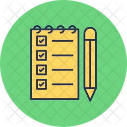 Notepad writing  Icon