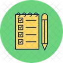 Notepad Writing Notes Writing Icon