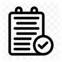 Notes Checklist Notepad Icon