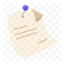 Page Notes Education Icon